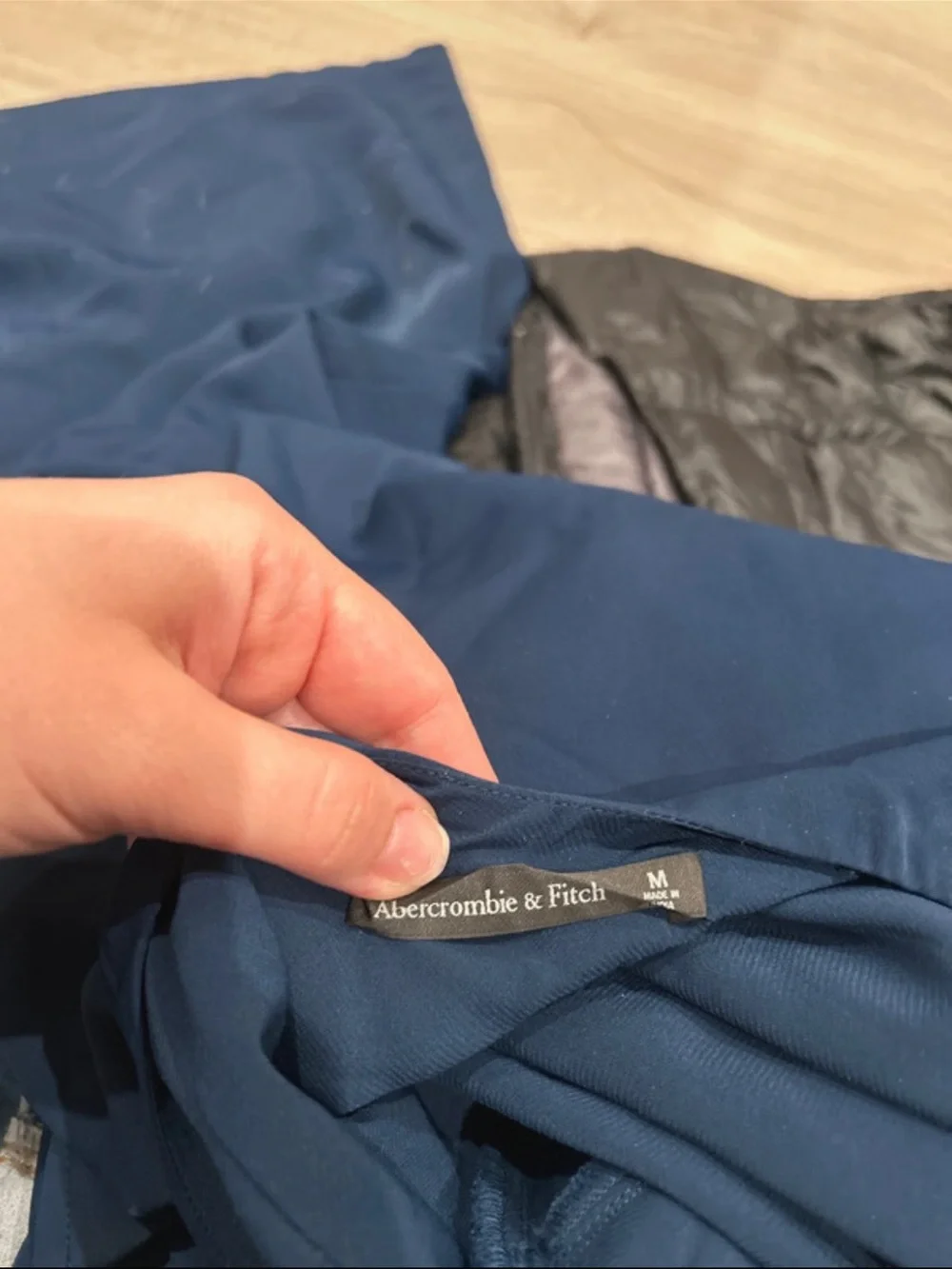 NWOT Abercrombie & Fitch Navy Long Dress